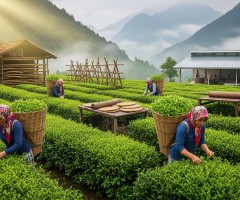 Çayın Hasadı ve İşlenmesi: Tarladan Bardağa Yolculuk