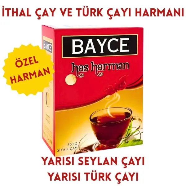 Bayce Has Harman 500 Gr (Türk ve Seylan Çayı Karışımı)