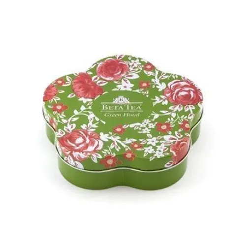 Beta Green Floral Metal Ambalaj 100 GR