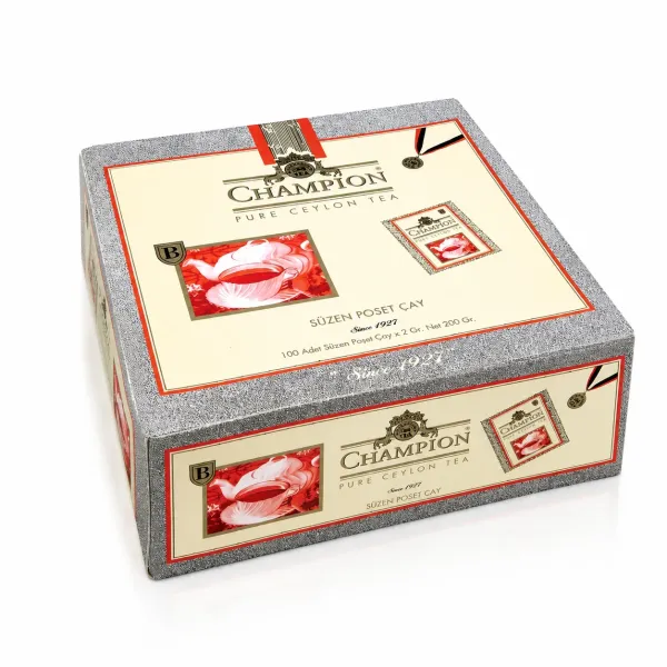 Champion Bardak Poşet 100 lü (Seylan Çayı - Ceylon Tea)
