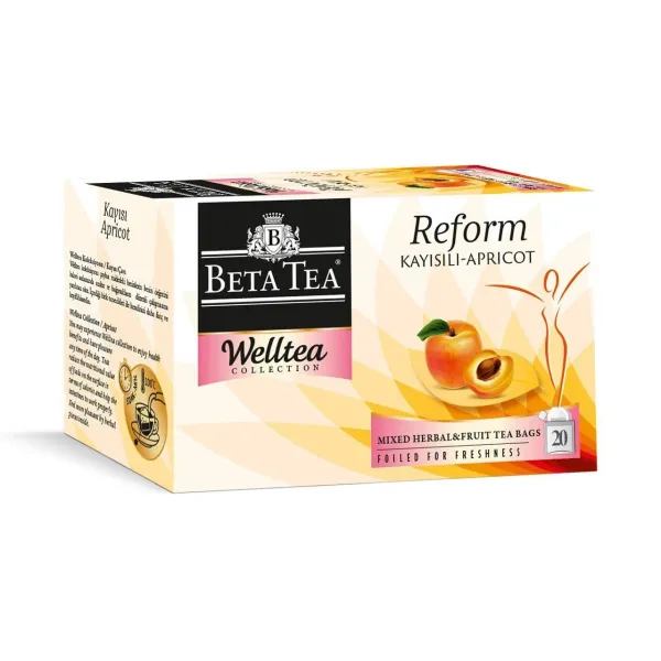 Kayısı Çayı 20 Adet - Beta Welltea Reform Collection