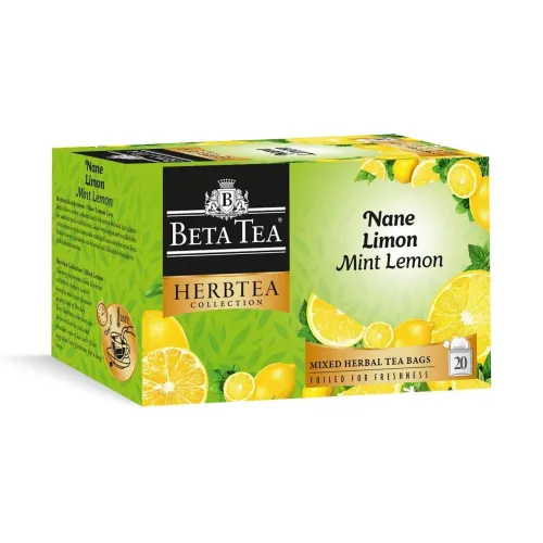 Nane Limon Çayı 20 Adet - Beta Herbtea Collection