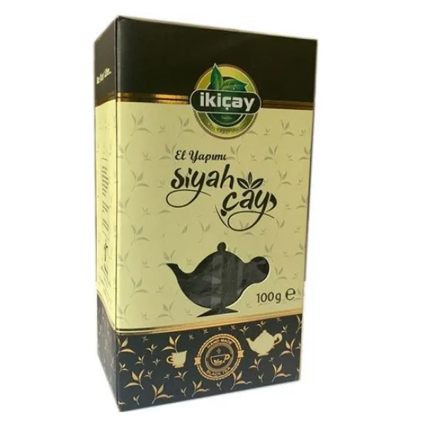 Bütün yaprak El yapımı Siyah Çay