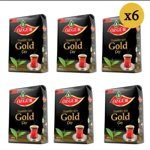 ÖZGÜR Gold Çayı 1000 Gr x 6 Adet
