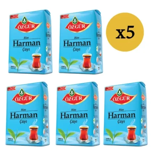 ÖZGÜR Harman Çayı 1000 Gr x 5 Adet