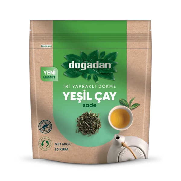 Doğadan Dökme Yeşil Çay Sade