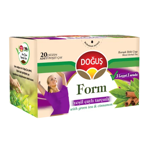 Doğuş Form Yeşil Çaylı Tarçınlı 20'li