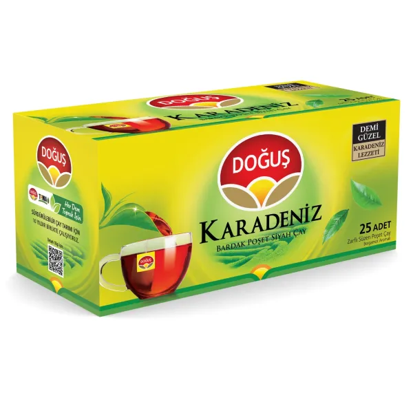 Doğuş Karadeniz 25'li Bardak Poşet Çay