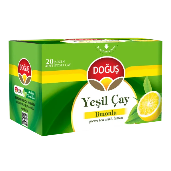 Doğuş Yeşil Çay Limonlu 20'li