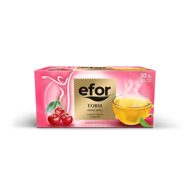 Efor Çay Kiraz Saplı Form Çayı