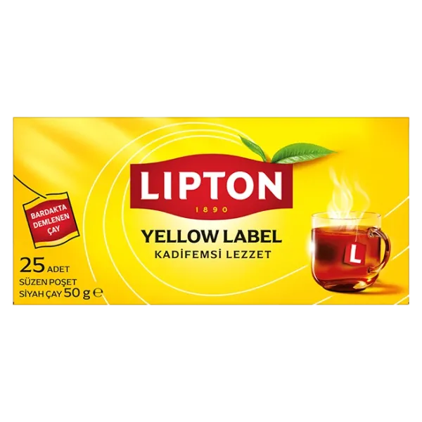 Lipton Yellow Label 25'li Bardak Çay