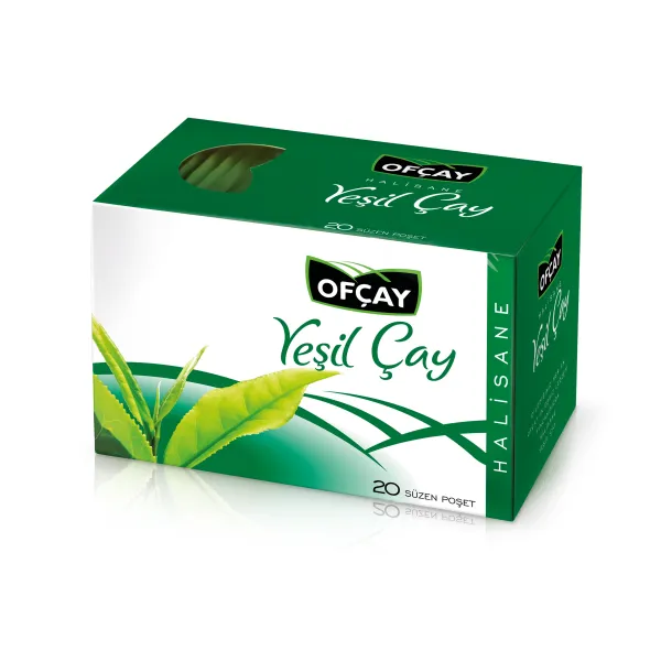 Of Çay Halisane Yeşil Çay Bitki Çayı 20'li Poşet