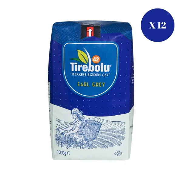 Tirebolu 42 - 12 x 1000 Gr Earl Grey Çay Koli
