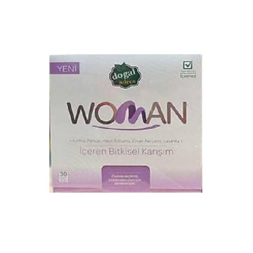 Doğal Adres Woman 30 Adet Bitkisel Karışım Doğal Adres Woman 30 Adet Bitkisel Karışım