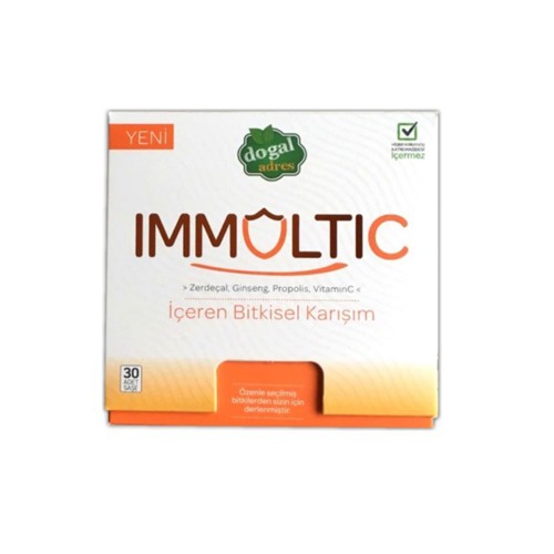 Doğal Adres Immulti 30 Adet Bitkisel Karışım Doğal Adres Immulti 30 Adet Bitkisel Karışım