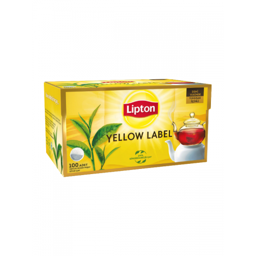 Lipton Yellow Label Demlik Poşet Çay 100'Lü